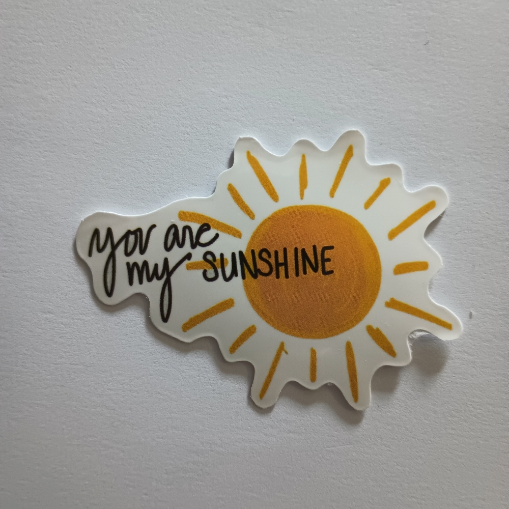 10/$10 Inspirational Positivity Sunflower Nature Garden Flower Sticker Decal